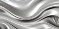 a close up of a silver wave