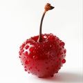 Fresh Dewy Red Cherry Royalty Free Stock Photo