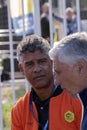 Close Up Sjaak Swart And Frank Rijkaard At Amsterdam The Netherlands 21-9-2022 Royalty Free Stock Photo