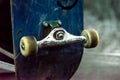 Close up skateboard parts Royalty Free Stock Photo