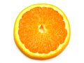 A close up slice of orange Royalty Free Stock Photo