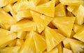 Close up slice pineapple background texture Royalty Free Stock Photo