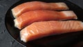 Salmon sushi, sashimi, decoration, salmon sashimi, tuna, salmon lasagna, vegetables, freshness sliced, salmon fishes