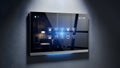 Smart Home Control Panel Automation System Interface Royalty Free Stock Photo