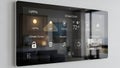Smart Home Control Panel Lighting, Climate, Security, Entertainment Royalty Free Stock Photo