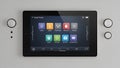 Smart Home Control Panel Automation System Interface Royalty Free Stock Photo
