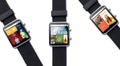 Close up of smart watch with internet applications