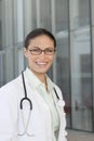 Close up of smiling female doctor Royalty Free Stock Photo