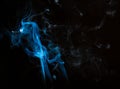 Close up of smoke on black background. Smoke stock image. Smoke cloud. Royalty Free Stock Photo