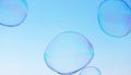bubble, bubbles Close-up soap background modern simple abstract design with copyspace Royalty Free Stock Photo