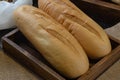 Soft french baguette bread Royalty Free Stock Photo