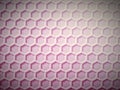 Soft Pink Honeycomb Pattern Texture. Royalty Free Stock Photo