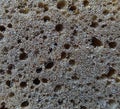 Close up soft sponge abstract texture surface