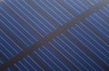 Close up solar cell battery Royalty Free Stock Photo