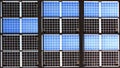 Close up of solar panel Royalty Free Stock Photo