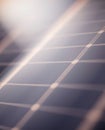 Abstract solar panel surface detail with visible light lines and texture Royalty Free Stock Photo