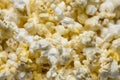 Close up of some buttery popcorn