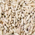 Close-up of some peanuts. background Royalty Free Stock Photo
