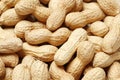 Close up peanuts background Royalty Free Stock Photo