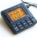 Digital Device with Graph Buttons High Tech Gadget Electronic Instrument AI generated.