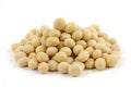 Close up of soy beans Royalty Free Stock Photo