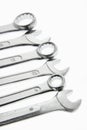 Close Up of Spanners Royalty Free Stock Photo