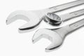 Close Up of Spanners Royalty Free Stock Photo