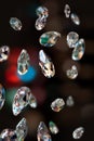 Sparkling diamonds Royalty Free Stock Photo