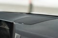 Close up speaker in car. Royalty Free Stock Photo