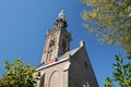 Close-up on the Speeltoren Carillon Tower in Edam