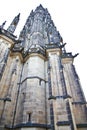 Close up of st. Vitus cathedral