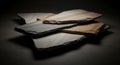 Natural Stone Slabs Texture, Architectural Background, Slate Material Royalty Free Stock Photo