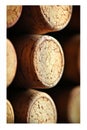 Close-up, Stacked Wine Corks, Texture, Abstract Background, Wine Industry, Beverage, Alcohol Royalty Free Stock Photo