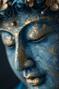 Close up of a statue of buddha