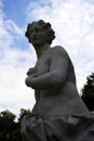 Close-up of the statue of the roman goddess Venus in Este