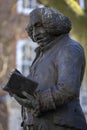 Samuel Johnson Statue in London, UK Royalty Free Stock Photo