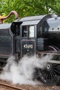 A Close Up of Steam Train, 45690, Leander