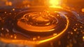 Close-up of steamy coffee pouring into cup, aromatic.