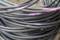 Steel rebar for reinforcement concrete size db-16