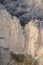 steep loess cliff Royalty Free Stock Photo