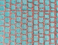 Close up stone pavement texture abstract background