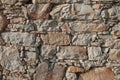 Close up on stone rock background or texture Royalty Free Stock Photo