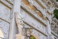 Close-up of stone roof of ancient Chinese building