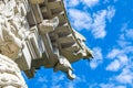 Close-up of stone roof of ancient Chinese building