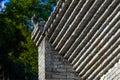 Close-up of stone roof of ancient Chinese building