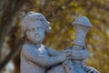 Cherub Statue Madrid Spain Royalty Free Stock Photo