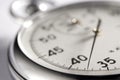 Close-Up Of Stop Watch Royalty Free Stock Photo