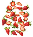 srtawberry red fruit fresh berry food ripe organic juicy sweet freshness