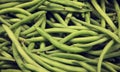 Close-up of string green beans