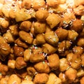 Close up of struffoli